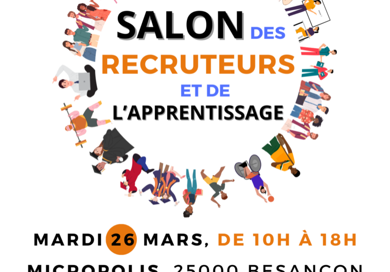 Visuel réalisé pour la promotion du "Salon des recruteurs"